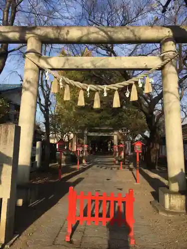 鴻神社の鳥居