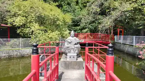 烏子稲荷神社の像