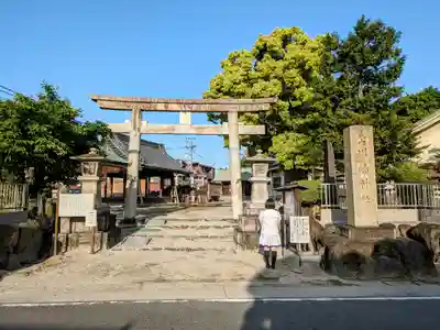 川嶋神社(川村町)の鳥居