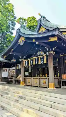 検見川神社の本殿・本堂
