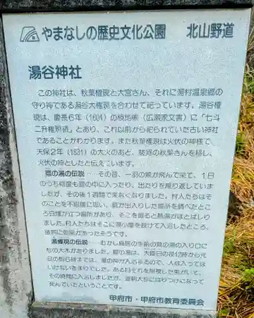 湯谷神社(山梨県)