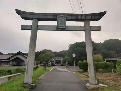 北宮八幡神社の鳥居