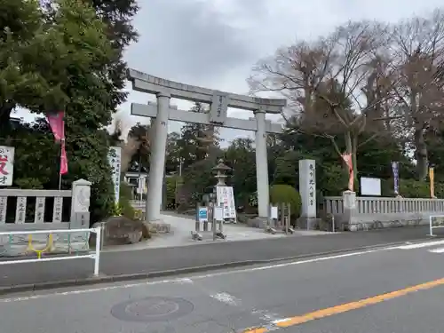 亀ケ池八幡宮の鳥居