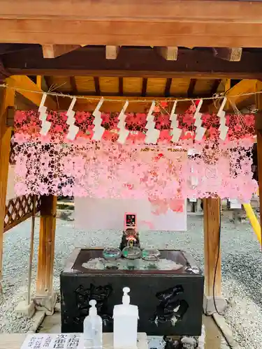 川越熊野神社の手水