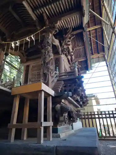 取手八坂神社の本殿・本堂