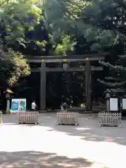 明治神宮の鳥居