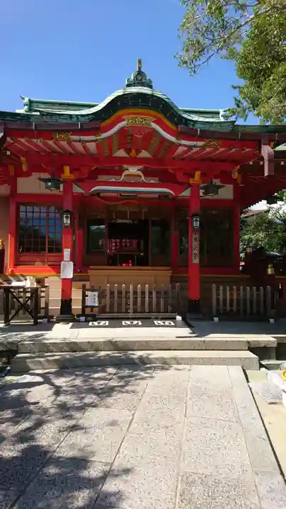 綱敷天満宮の本殿・本堂