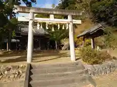 挙張神社の鳥居