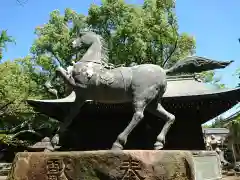 闇之森八幡社の狛犬