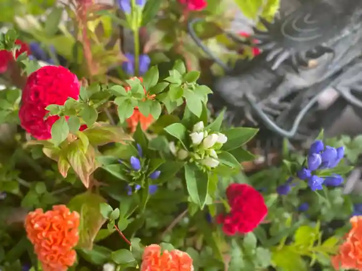 東海市熊野神社の手水舎
