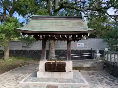 松陰神社の手水舎
