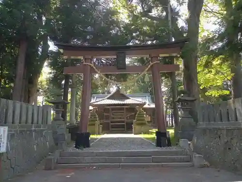 沙田神社の鳥居