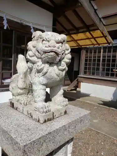 祝詞神社の狛犬