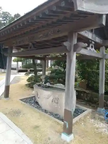 最上寺の手水舎