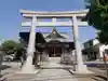 鵜ノ木八幡神社の鳥居