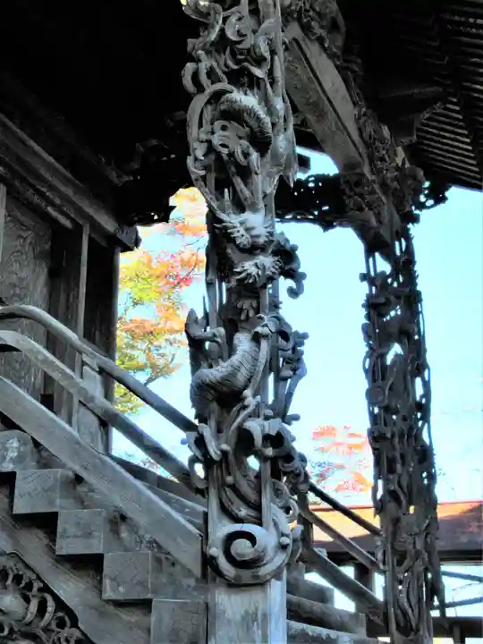 篠葉沢稲荷神社の芸術