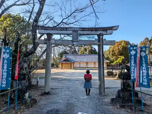 曽野稲荷神社の鳥居