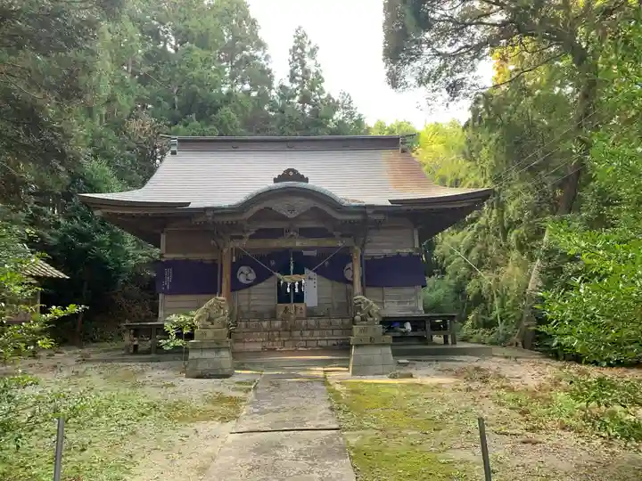 新山神社の本殿・本堂