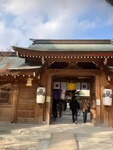 櫛田神社の山門・神門