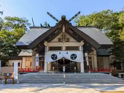 帯廣神社の本殿・本堂
