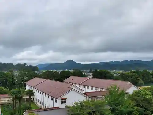 青山神社の景色