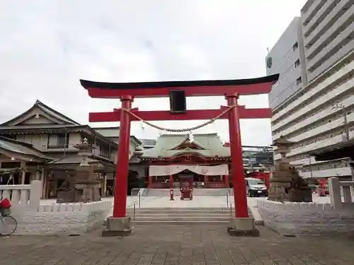 東京羽田 穴守稲荷神社の鳥居