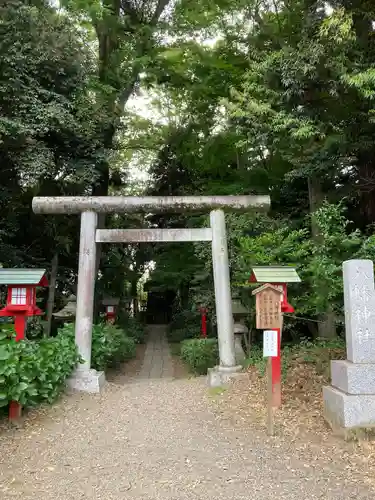 鷲宮神社の鳥居