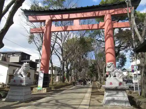 武蔵一宮氷川神社の鳥居