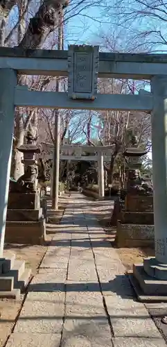 前原御嶽神社の鳥居