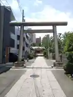 天祖諏訪神社の鳥居