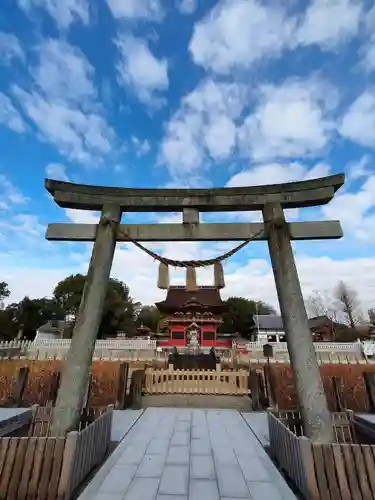 伊賀八幡宮の鳥居