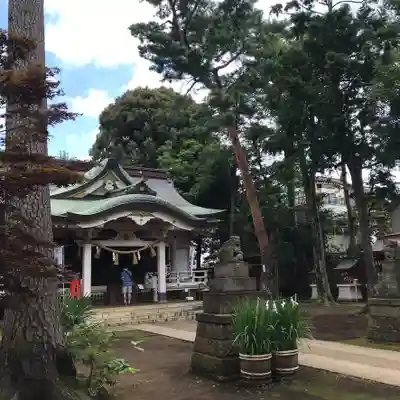 天沼八幡神社の本殿・本堂