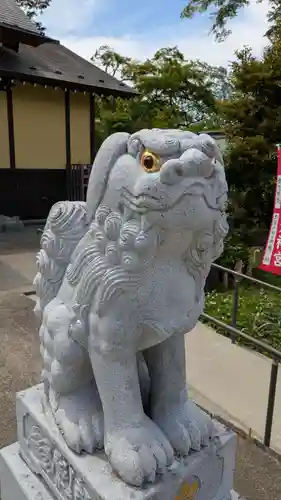 櫻岡大神宮の狛犬