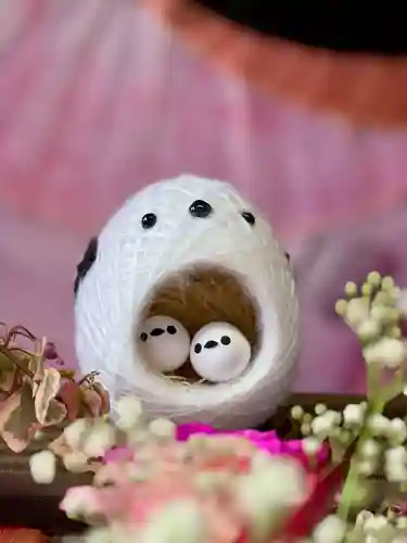 札幌諏訪神社の像