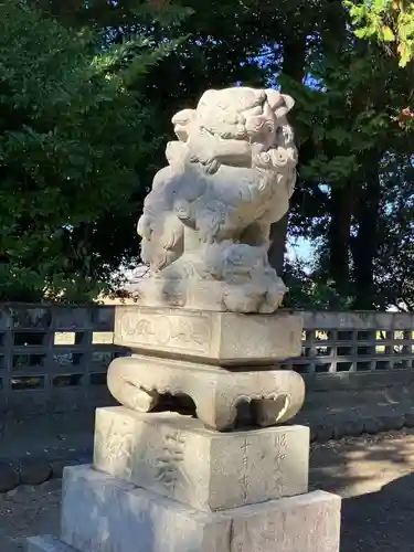 天神社（下小針）の狛犬