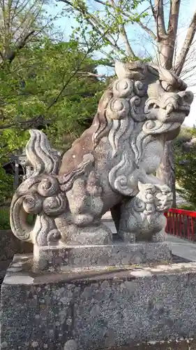 温泉神社～磐梯熱海温泉～の狛犬