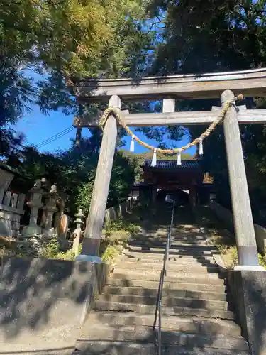 野上八幡宮の鳥居