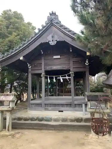 澳津社（一色森山）の本殿・本堂