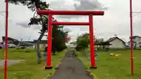 追分八幡神社の鳥居