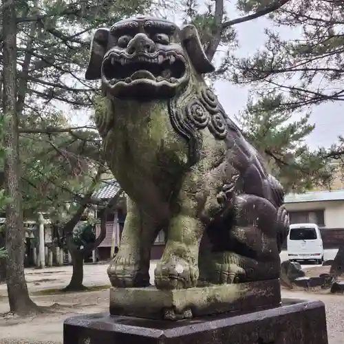 大濱熊野大神社の狛犬