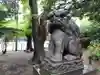 新琴似神社の狛犬