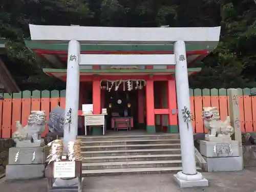 龍宮社の鳥居