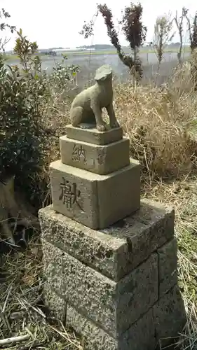 稲荷神社の狛犬