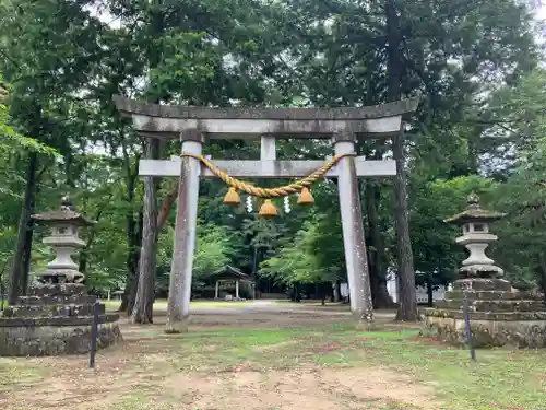 荒城神社の鳥居