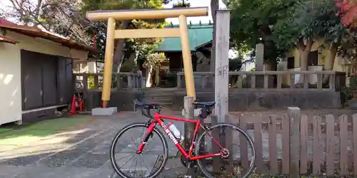 神明神社の鳥居