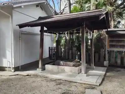 安居神社の手水舎