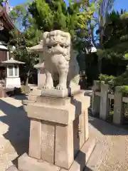 荒井神社の狛犬