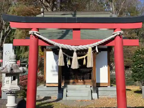 小室浅間神社の鳥居