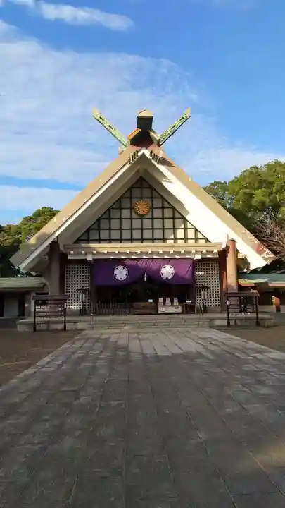 千葉縣護國神社の本殿・本堂