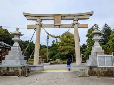 須須神社の鳥居